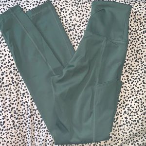 green XS american eagle leggings